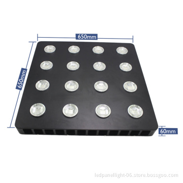2017 top rated spider 16 high power 1440 w cob led grow light, full spectrum hydropnic growing light